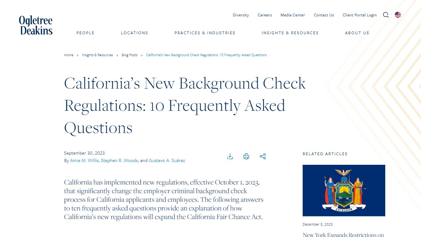California’s New Background Check Regulations: 10 Frequently Asked ...